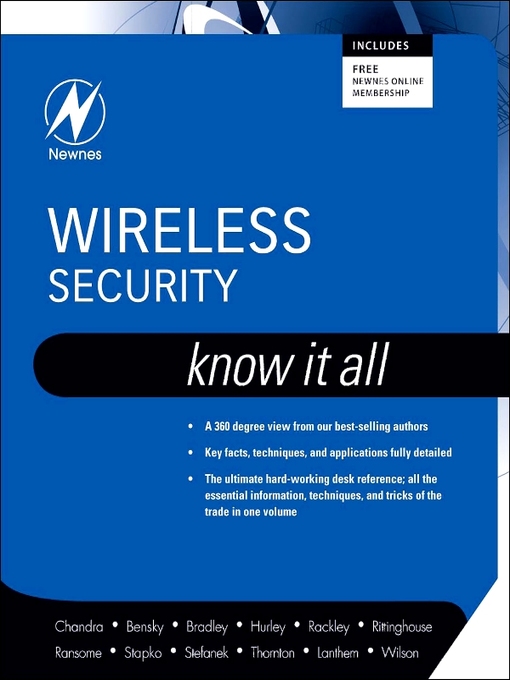 Title details for Wireless Security by Praphul Chandra - Available